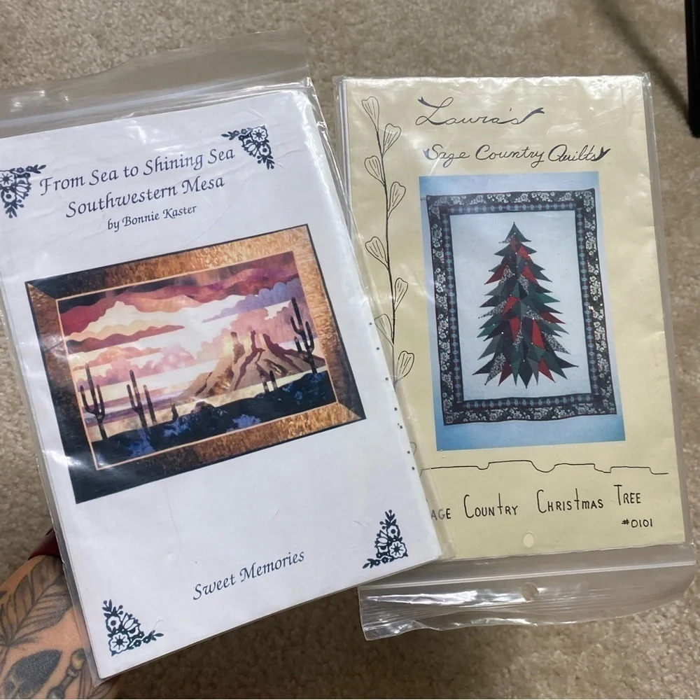 TWO Quilts designs with instructions